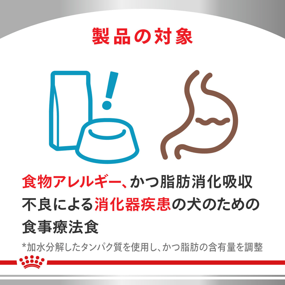 犬用　消化器サポート 低脂肪＋低分子プロテイン ドライ